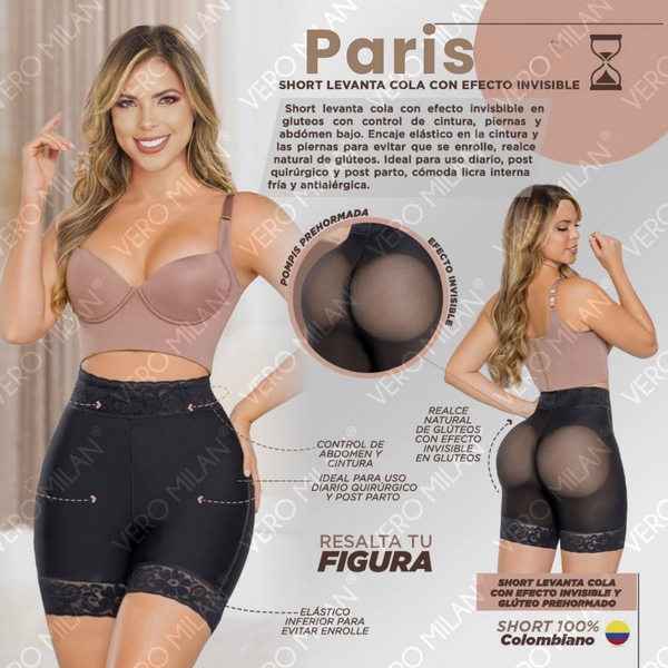 Short PARIS Oscuro