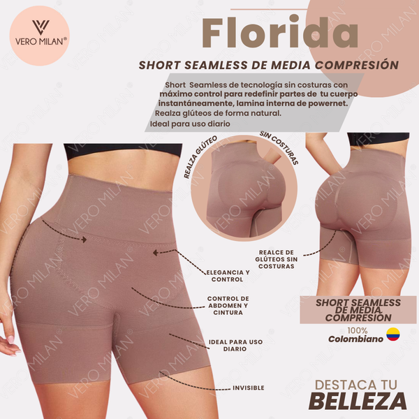 SHORT FLORIDA Bodysuit Everyday Adjustable Comfort