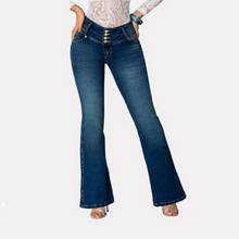 JEANS AZUL MEDIO BOTA CAMPANA