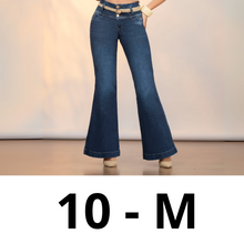 JEANS AZUL X BOTA CAMPANA
