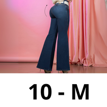 JEANS AZUL  X MEDIO BOTA CAMPANA
