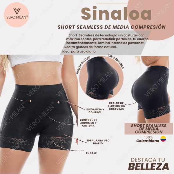 SHORT SINALOA OSCURO Bodysuit Everyday Adjustable Comfort