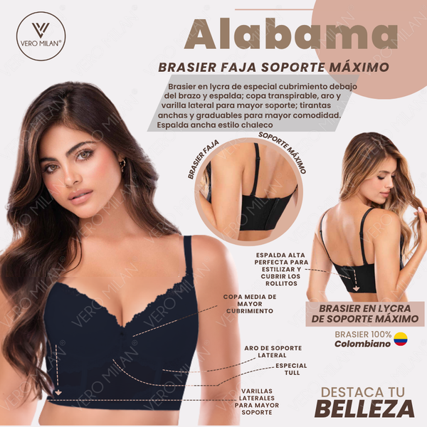 BRA ALABAMA OSCURO Shaper – Maximum Support