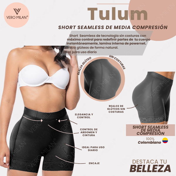 Short TULUM OSCURO Bodysuit Everyday Adjustable Comfort