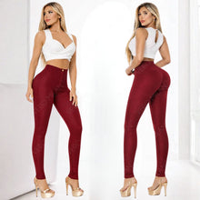 Colombian Skinny Fit Leggings with Built-In Support Panel