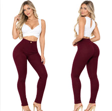Skinny Colombian  Fit Leggings with Built-In Support Panel