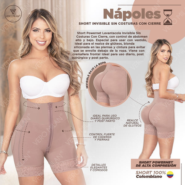 Short NAPOLES Cocoa  INVISIBLE